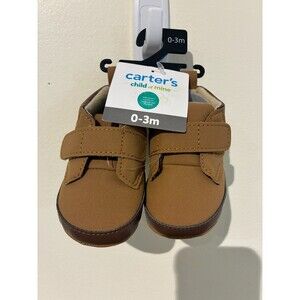 NWT Carter's Child of Mine Brown Shoes - 0-3M